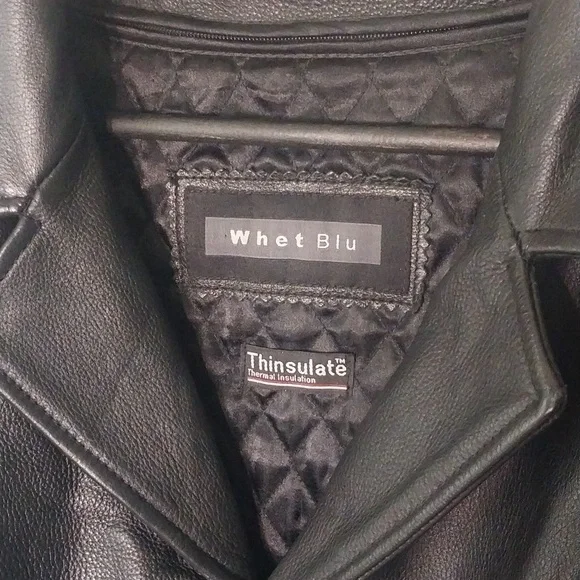 Whet Blu Genuine Leather Insulated Jacket